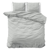 Sleeptime 100% Brushed Cotton Duvet Cover Set Jason | Grey