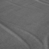 100% Brushed Cotton Flat Sheet | Anthracite Grey | Single - 150cm (W) x 250cm (L) - The Bedding & Blankets Store