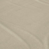 100% Brushed Cotton Flat Sheet | Taupe | Cot Bed - 100cm (W) x 150cm (L) - The Bedding & Blankets Store