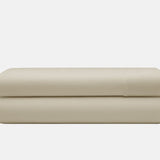 100% Brushed Cotton Flat Sheet | Taupe | Cot Bed - 100cm (W) x 150cm (L) - The Bedding & Blankets Store