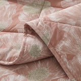 100% Cotton Coverless Duvet Feather | Terracotta | Single - 140cm (W) x 220cm (L) - The Bedding & Blankets Store