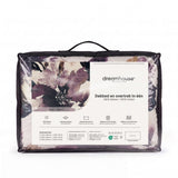 100% Cotton Coverless Duvet Lena | Purple | Single - 140cm (W) x 220cm (L) - The Bedding & Blankets Store