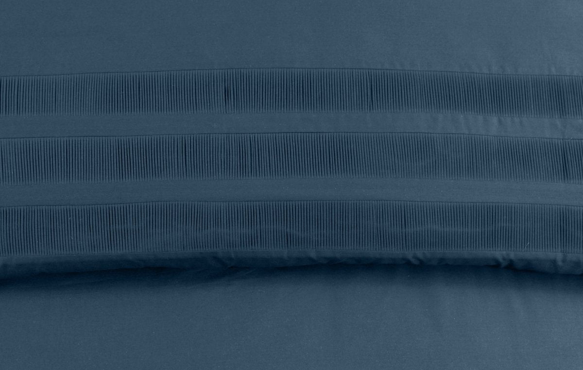 100% Cotton Duvet Cover Set Bali | Blue | Single - 140cm (W) x 220cm (L) - The Bedding & Blankets Store