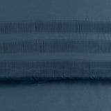 100% Cotton Duvet Cover Set Bali | Blue | Single - 140cm (W) x 220cm (L) - The Bedding & Blankets Store