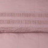 100% Cotton Duvet Cover Set Bali | Pink | Single - 140cm (W) x 220cm (L) - The Bedding & Blankets Store