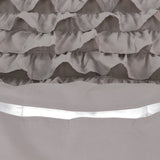 100% Cotton Duvet Cover Set Cyprus | Taupe | Single - 140cm (W) x 220cm (L) - The Bedding & Blankets Store