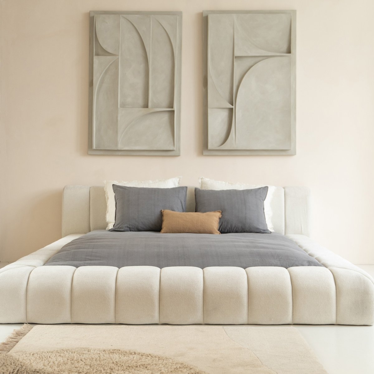100% Cotton Duvet Cover Set Denim Stone Washed | Anthracite | Single - 140cm (W) x 220cm (L) - The Bedding & Blankets Store