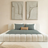 100% Cotton Duvet Cover Set Denim Stone Washed | Green | Single - 140cm (W) x 220cm (L) - The Bedding & Blankets Store