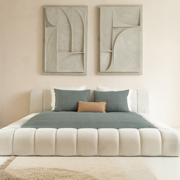 100% Cotton Duvet Cover Set Denim Stone Washed | Green | Single - 140cm (W) x 220cm (L) - The Bedding & Blankets Store