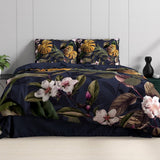 100% Cotton Duvet Cover Set Durk | Green | Double - 200cm (W) x 200/220cm (L) - The Bedding & Blankets Store