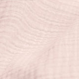 100% Cotton Duvet Cover Set Mousseline | Pink | Single - 140cm (W) x 220cm (L) - The Bedding & Blankets Store