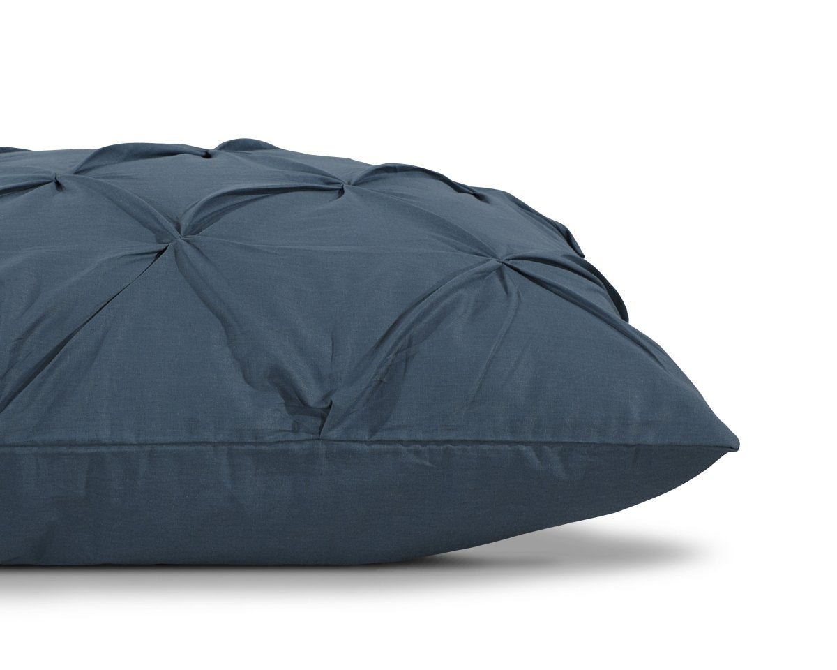 100% Cotton Duvet Cover Set Salvador | Blue | Single - 140cm (W) x 220cm (L) - The Bedding & Blankets Store