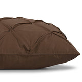 100% Cotton Duvet Cover Set Salvador | Brown | Double - 200cm (W) x 220cm (L) - The Bedding & Blankets Store