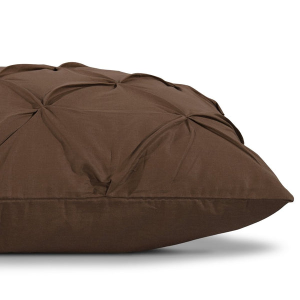 100% Cotton Duvet Cover Set Salvador | Brown | Double - 200cm (W) x 220cm (L) - The Bedding & Blankets Store