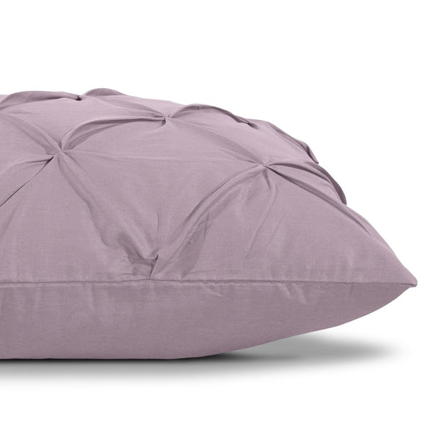 100% Cotton Duvet Cover Set Salvador | Lilac | Single - 140cm (W) x 220cm (L) - The Bedding & Blankets Store