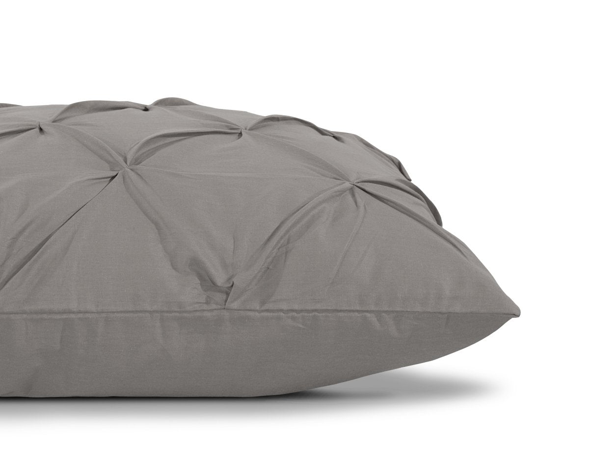 100% Cotton Duvet Cover Set Salvador | Taupe | Double - 200cm (W) x 220cm (L) - The Bedding & Blankets Store