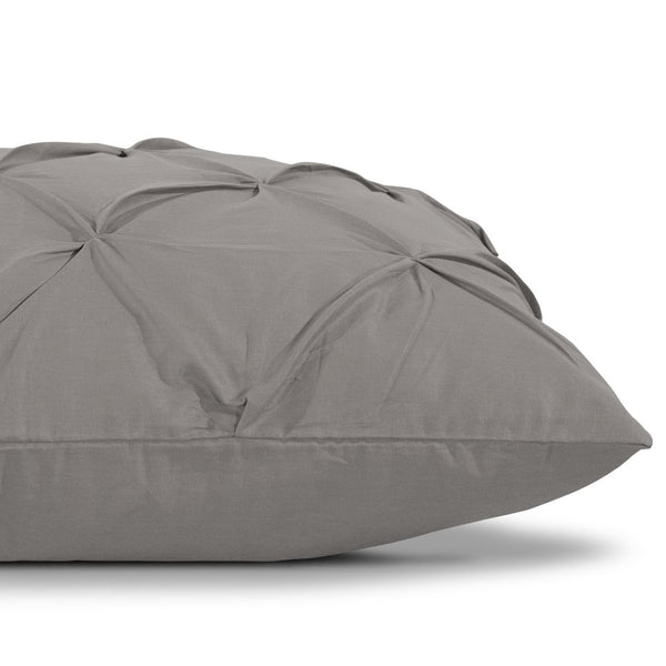 100% Cotton Duvet Cover Set Salvador | Taupe | Double - 200cm (W) x 220cm (L) - The Bedding & Blankets Store