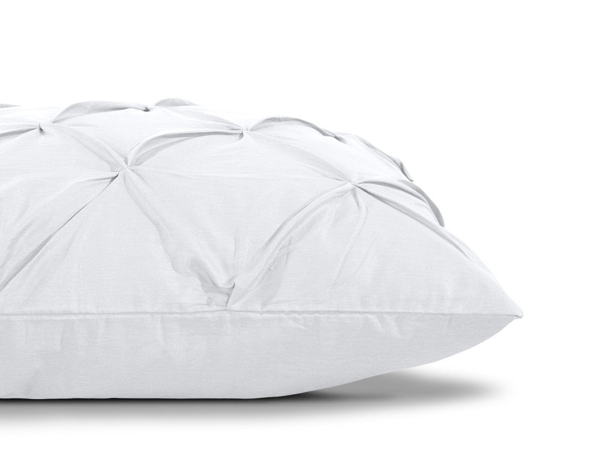 100% Cotton Duvet Cover Set Salvador | White | Double - 200cm (W) x 220cm (L) - The Bedding & Blankets Store