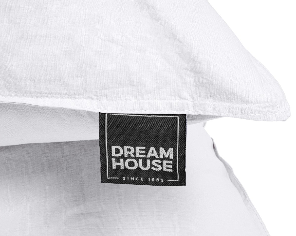 100% Cotton Duvet Cover Set Stone Washed | White | Single - 135cm (W) x 200cm (L) - The Bedding & Blankets Store