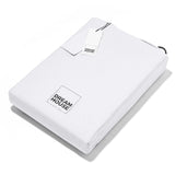 100% Cotton Duvet Cover Set Stone Washed | White | Single - 135cm (W) x 200cm (L) - The Bedding & Blankets Store