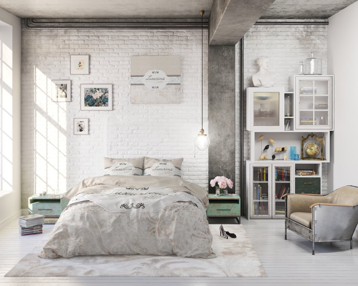 100% Cotton Duvet Cover Set Suite 2 | Taupe | Twin - 155cm (W) x 200cm (L) - The Bedding & Blankets Store