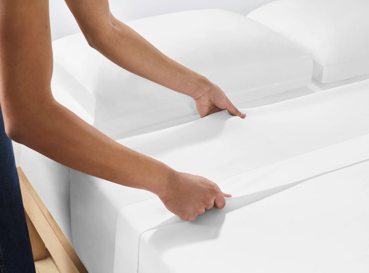 100% Cotton Flat Sheet | White | Single Long - 150cm (W) x 250cm (L) - The Bedding & Blankets Store
