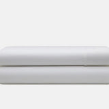 100% Cotton Flat Sheet | White | Single Long - 150cm (W) x 250cm (L) - The Bedding & Blankets Store