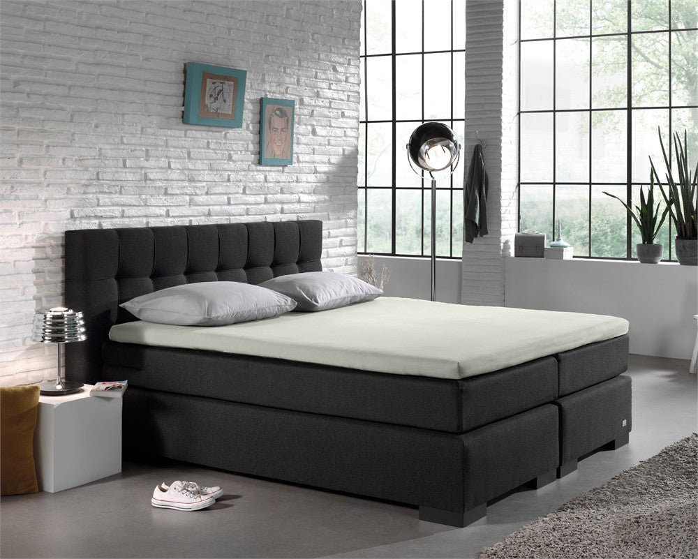 100% Cotton Jersey Fitted Sheet for Split Topper | Cream | Single - 140cm (W) x 200cm (L) - The Bedding & Blankets Store
