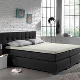 100% Cotton Jersey Fitted Sheet for Split Topper | Cream | Single - 140cm (W) x 200cm (L) - The Bedding & Blankets Store