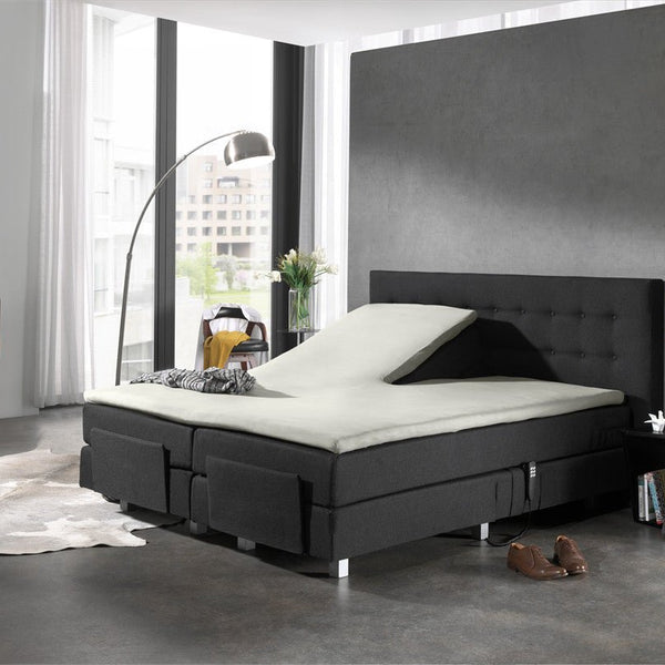 100% Cotton Jersey Fitted Sheet for Split Topper | Cream | Single - 140cm (W) x 200cm (L) - The Bedding & Blankets Store