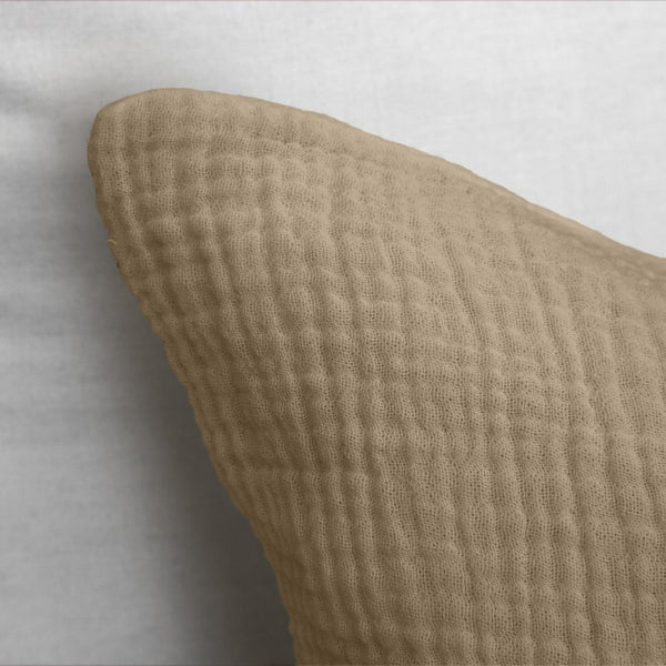 100% Cotton Muslin Duvet Cover Set Mousseline | Nude Skin | King - 240cm (W) x 200/220cm (L) - The Bedding & Blankets Store