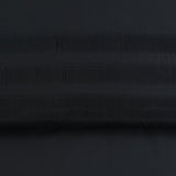 100% Cotton Percale Duvet Cover Set Bali | Black | King Long - 240cm (W) x 220cm (L) - The Bedding & Blankets Store