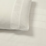 100% Cotton Percale Duvet Cover Set Bali | Cream | King Long - 240cm (W) x 220cm (L) - The Bedding & Blankets Store