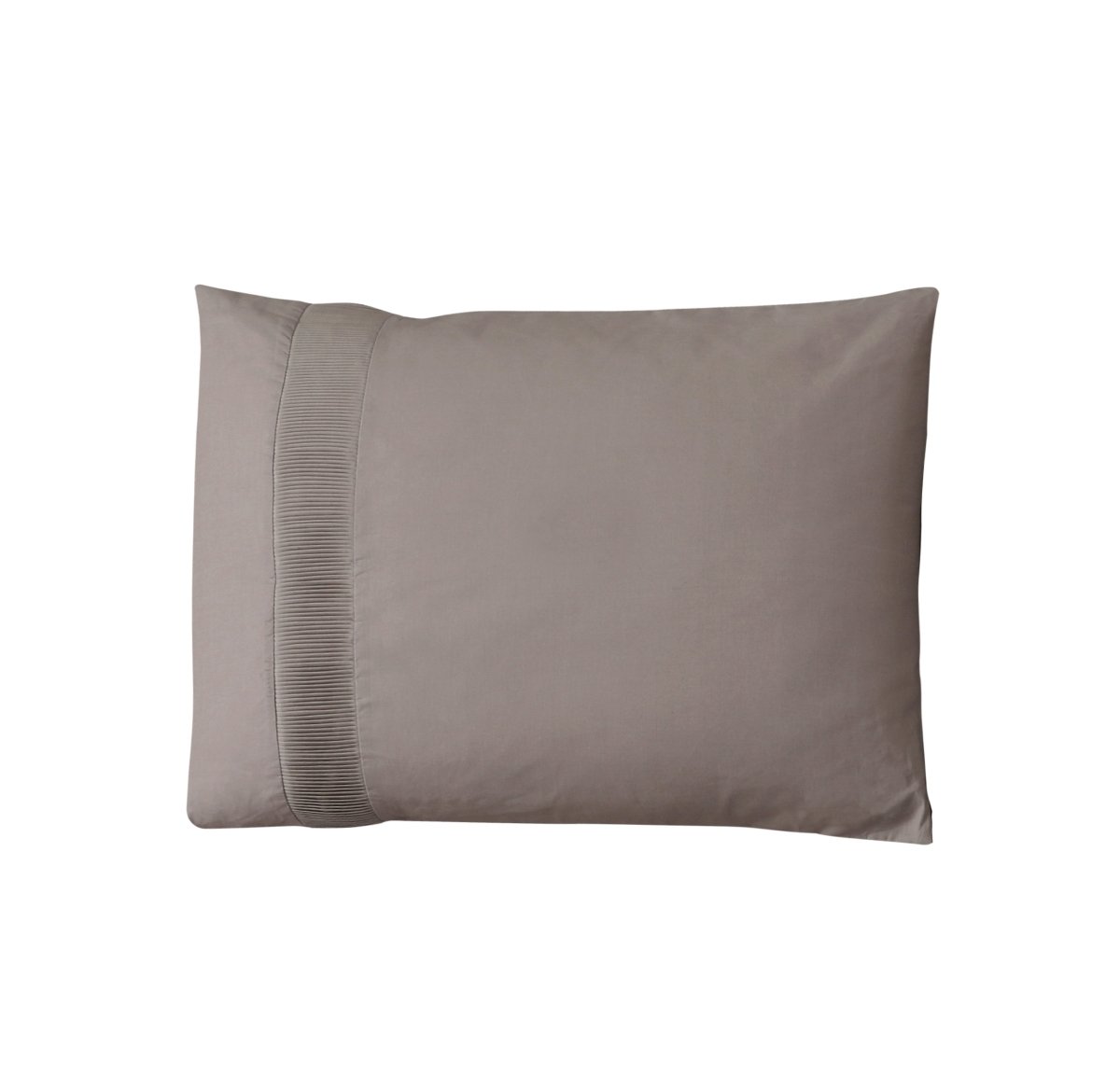 100% Cotton Percale Duvet Cover Set Bali | Taupe | King Long - 240cm (W) x 220cm (L) - The Bedding & Blankets Store
