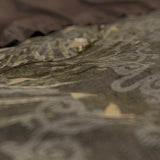 100% Cotton Sateen Duvet Cover Set Aurelien | Taupe | Single - 140cm (W) x 220cm (L) - The Bedding & Blankets Store