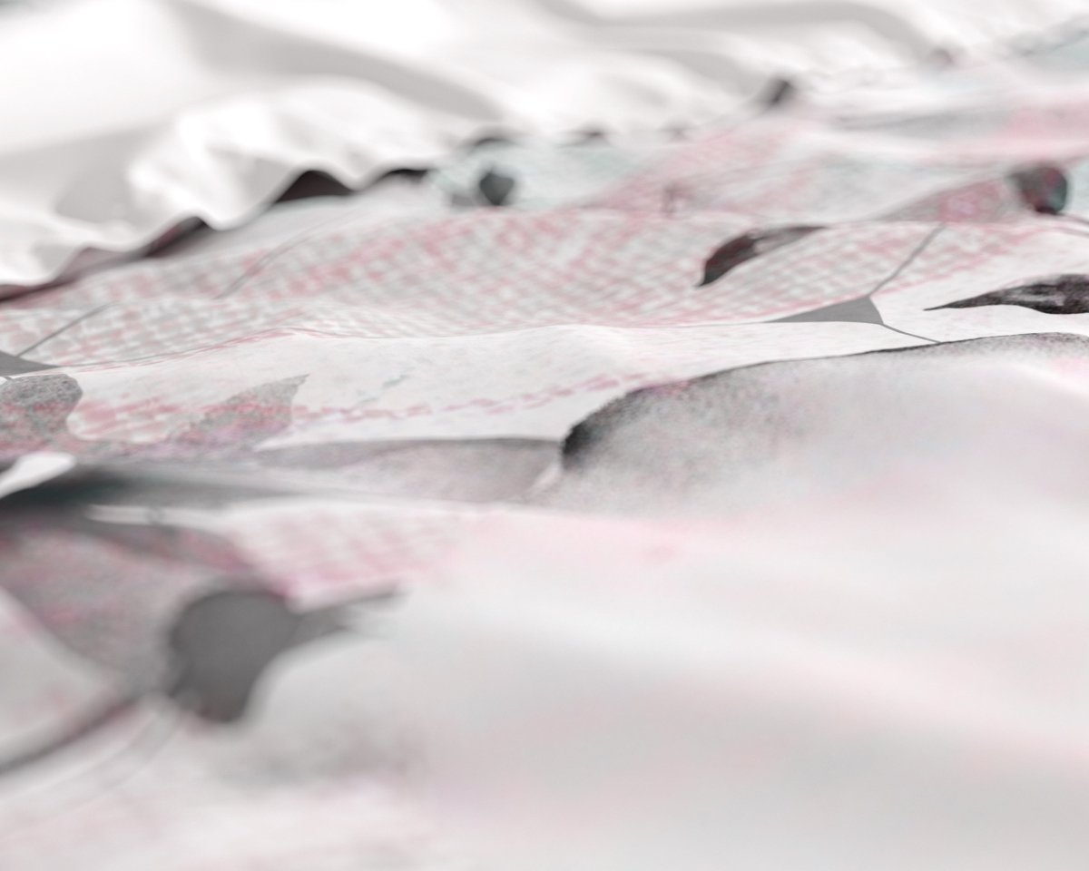 100% Cotton Sateen Duvet Cover Set Bill | White | Single - 140cm (W) x 220cm (L) - The Bedding & Blankets Store