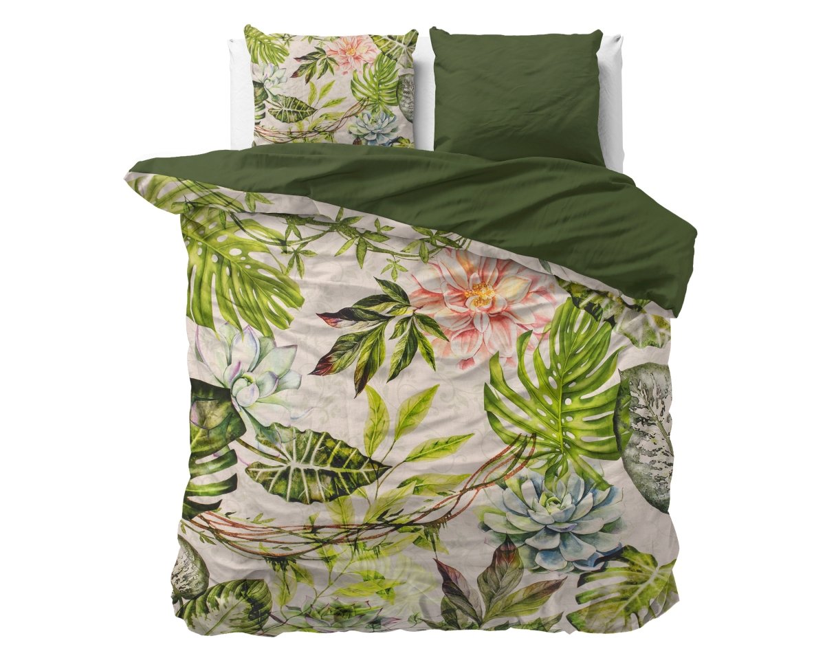 100% Cotton Sateen Duvet Cover Set Destiny | White | Single - 140cm (W) x 220cm (L) - The Bedding & Blankets Store