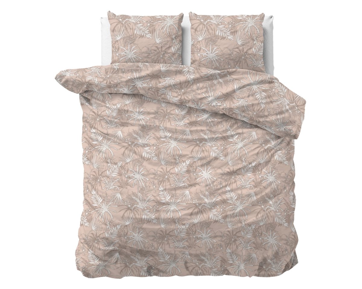 100% Cotton Sateen Duvet Cover Set Floor | White | Single - 140cm (W) x 220cm (L) - The Bedding & Blankets Store
