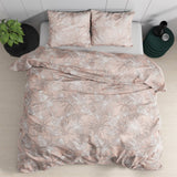 100% Cotton Sateen Duvet Cover Set Floor | White | Single - 140cm (W) x 220cm (L) - The Bedding & Blankets Store