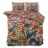 100% Cotton Sateen Duvet Cover Set Ida | Multicolour | Single - 140cm (W) x 220cm (L) - The Bedding & Blankets Store
