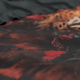 100% Cotton Sateen Duvet Cover Set Leopardo | Multicolour | Single - 140cm (W) x 220cm (L) - The Bedding & Blankets Store