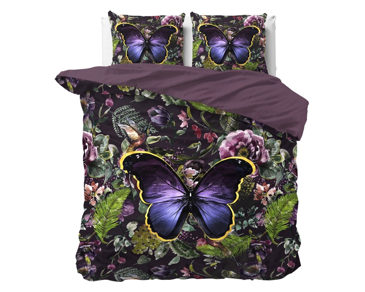 100% Cotton Sateen Duvet Cover Set Mosani | Teal | Single - 140cm (W) x 220cm (L) - The Bedding & Blankets Store