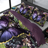 100% Cotton Sateen Duvet Cover Set Mosani | Teal | Single - 140cm (W) x 220cm (L) - The Bedding & Blankets Store