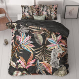 100% Cotton Sateen Duvet Cover Set Santino | Multicolour | Single - 140cm (W) x 220cm (L) - The Bedding & Blankets Store