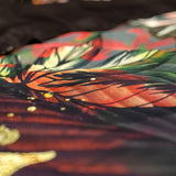 100% Cotton Sateen Duvet Cover Set Wild Rose 2 | Multicolour | Double - 200cm (W) x 220cm (L) - The Bedding & Blankets Store