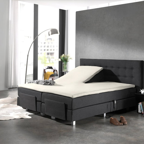 100% Cotton Split - Topper Fitted Sheet | Cream | Double 140 x 200cm (L) x 15cm (D) - The Bedding & Blankets Store