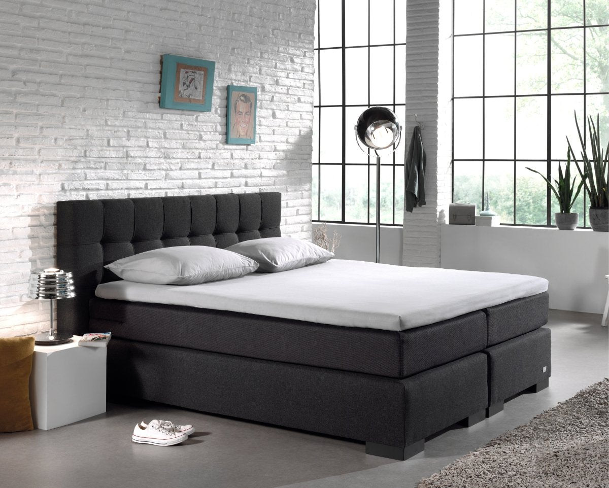 100% Cotton Split - Topper Fitted Sheet | White | Double 140 x 200cm (L) x 15cm (D) - The Bedding & Blankets Store