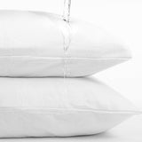 100% Cotton Waterproof Incontinence Pillowcase | White | 60cm x 70cm - The Bedding & Blankets Store