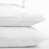 100% Cotton Waterproof Incontinence Pillowcase | White | 60cm x 70cm - The Bedding & Blankets Store