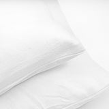 100% Cotton Waterproof Incontinence Pillowcase | White | 60cm x 70cm - The Bedding & Blankets Store
